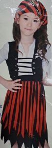 Kids Costumes to Hire - Pirate Dress - Age 7 years